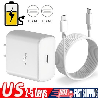 Original For Samsung Galaxy A17 A37 A57 A16 A36 Fast Wall Charger + Type C Cable