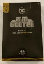 McFarlane DC Blue Beetle 7  Black & White Accent Figure     Gold Label Exclusive