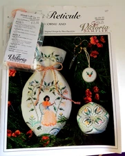 Victoria Sampler w Accessory Pack beads +  Cross Stitch  Purse Biscornu and fob