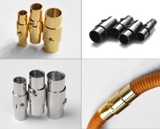 Chiusura a cilindro calamita per bracciali e collane X2
