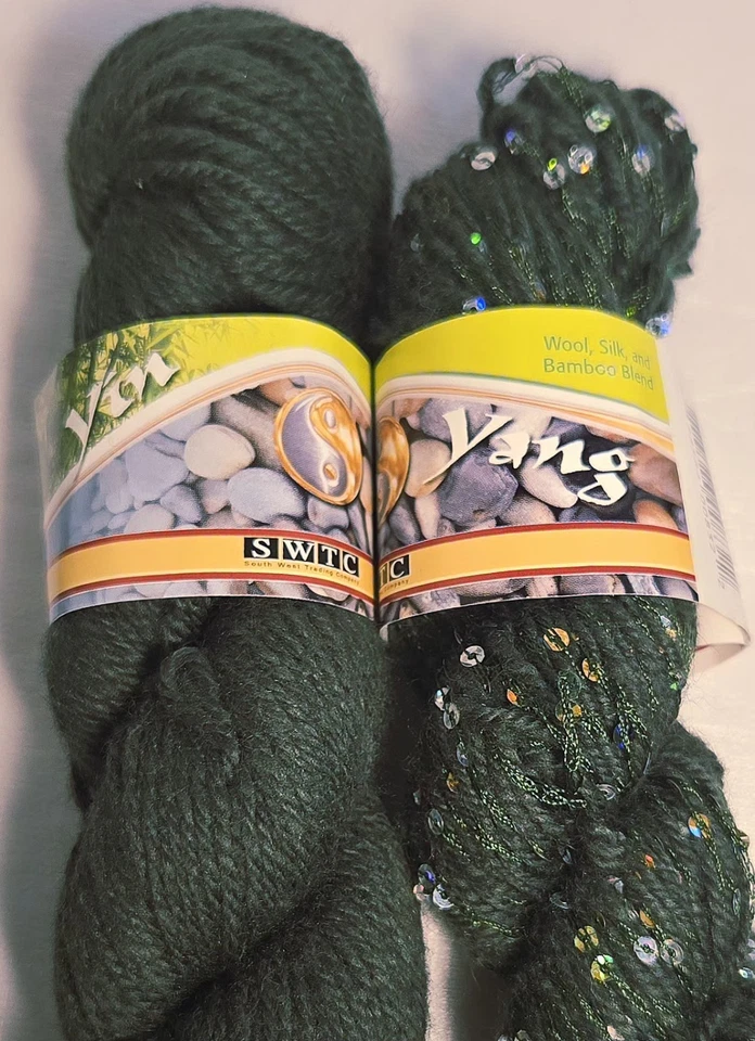 VINTAGE South West Trading Company 3 Yin & 3 Yang Yarn Lot (Total 6 Skeins) RARE - Image 4 of 4