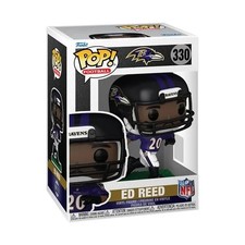 Funko POP! NFL Legends Ed Reed Baltimore Ravens Figure #330 + Protector