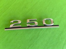 Mercedes W123 250 Heck Typschild Emblem Logo Schriftzug 1238170615 Mercedes W123 250 Heck Typschild Emblem Logo Schriftzug 1238170615