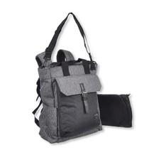Eddie Bauer Departure Hybrid Diaper Bag, Grey NWT