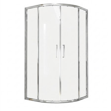 Radiant 900x900mm Quadrant Shower Enclosure Reduced Height 1750mm 6mm Glass