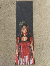 Mob Skateboard Grip Tape Carrie Bloody Girl Horror Scary Grizzly Jessup Art