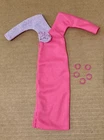 Kenner 1980 Darci Doll In The Pink Dress Bracelets Fashion Finds AS IS FLAWS