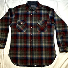 Vintage Pendleton Wool Flannel Made in USA Large