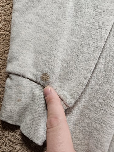 VINTAGE Chicago 30th Anniversary 90s Gray Crewneck Sweatshirt USA Made Size XL - Picture 10 of 10