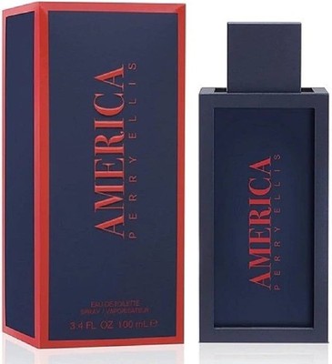 America By Perry Ellis 3.4 oz - 100ml EDT Spray /New In Box /Rare /Discontinued
