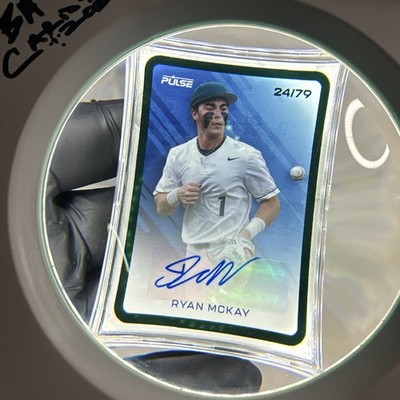 Baseball Ryan McKay Autograph Serial Card PB-RM Pulse Trading
