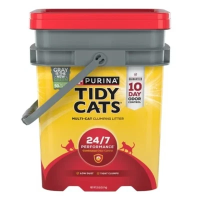 Purina Tidy Cats 24/7 Performance Clumping Scoop Cat Kitty Litter for - 35lbs