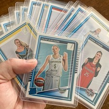 15 WNBA Basketball RCs, All 2025 Donruss Rated Rookie Cards, Paige Bueckers inv2