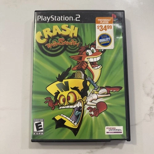 Crash Twinsanity (Sony PlayStation 2, 2004) Video Game