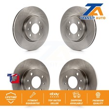 Front Rear Disc Brake Rotors Kit For Fiat 500 K8-101597