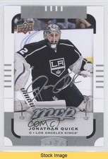 2015-16 Upper Deck MVP Silver Script Short Print Jonathan Quick #107 READ g0a