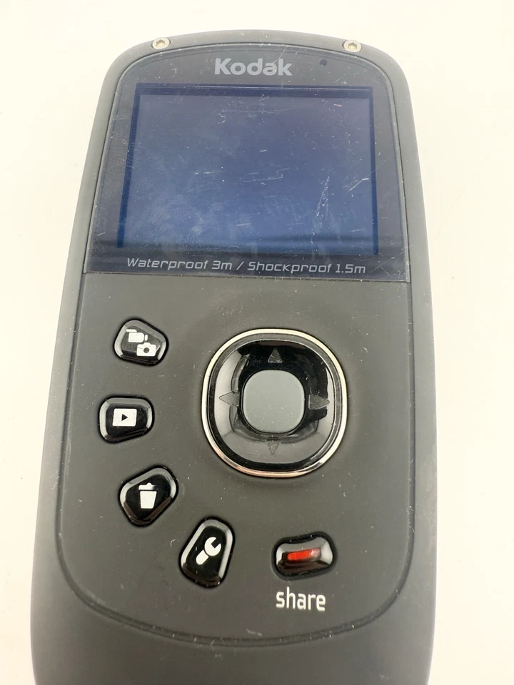 KODAK PLAYSPORT ZX5 CAMCORDER HIGH DEFINITION WATERPROOF HD CAMERA w/8 GB Card - Image 3 of 4