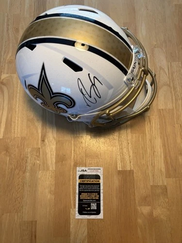 Drew Brees Autographed Signed  New Orleans Saints Full-Size Helmet. JSA Coa. Hof