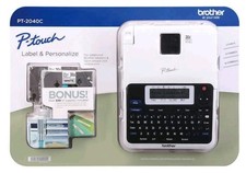 Brother P-Touch 2040C Label Maker with two bo...