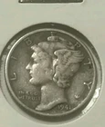 1941 Mercury Dime Lustrous Uncirculated UNC BU Silver 10c Winged Liberty Coin