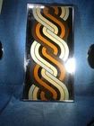 VINTAGE TURNER MOD SWIRL MIRROR 70's-80's 30.5" x 15"
