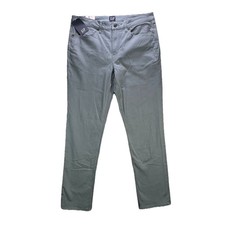 Gap 5 Pocket Pant Mens 34x32 Blue Slim Fit Super Soft Stretch Twill NWT
