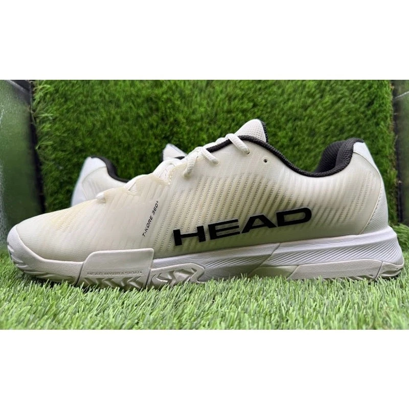 Tênis masculino HEAD Revolt Pro 4.0 argila branco preto – Tamanho 12 - Imagem 3 de 4