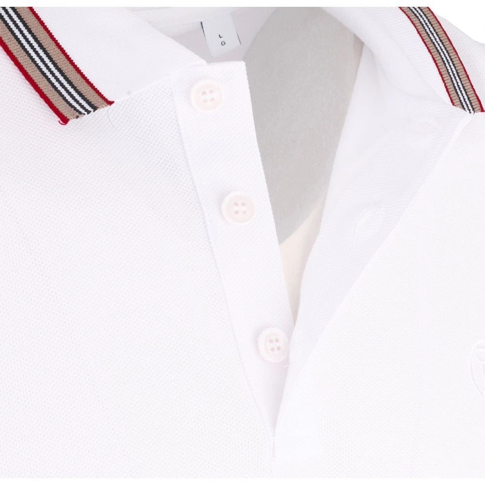 T shirt manica corta con colletto Burberry 8084018 A1464 80722881