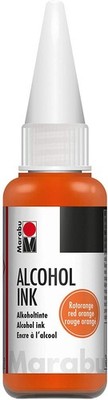Marabu permanente Tinte Alcohol Ink rotorange 20 ml