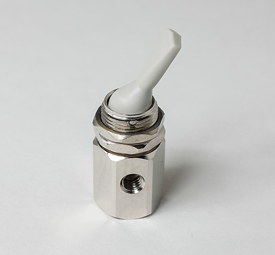 New Dental Toggle Permanent On or Off Valve 3-way Hex Body Unit Spare Parts 7016