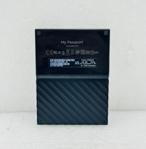 Western Digital WDBYNN0010BBK-0B My Passport Unità USB 1 TB - SPEDIZIONE GRATUITA - Foto 5 di 8