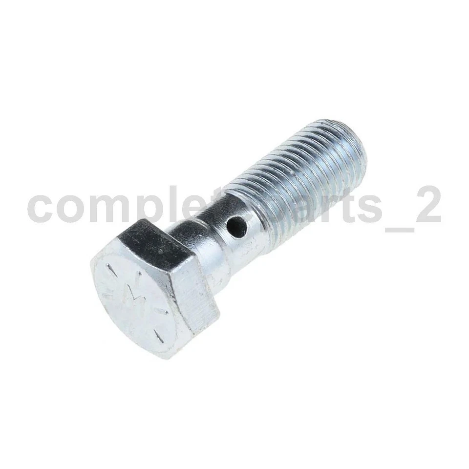 2 гидравлических шланга переднего тормоза на болт суппорта подходят для Ford F-150 2000 2001 2002 2003 годов выпуска - Изображение 4 из 4