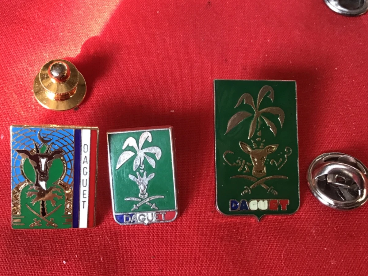 lot de pin's militaria (armée, insigne, daguet