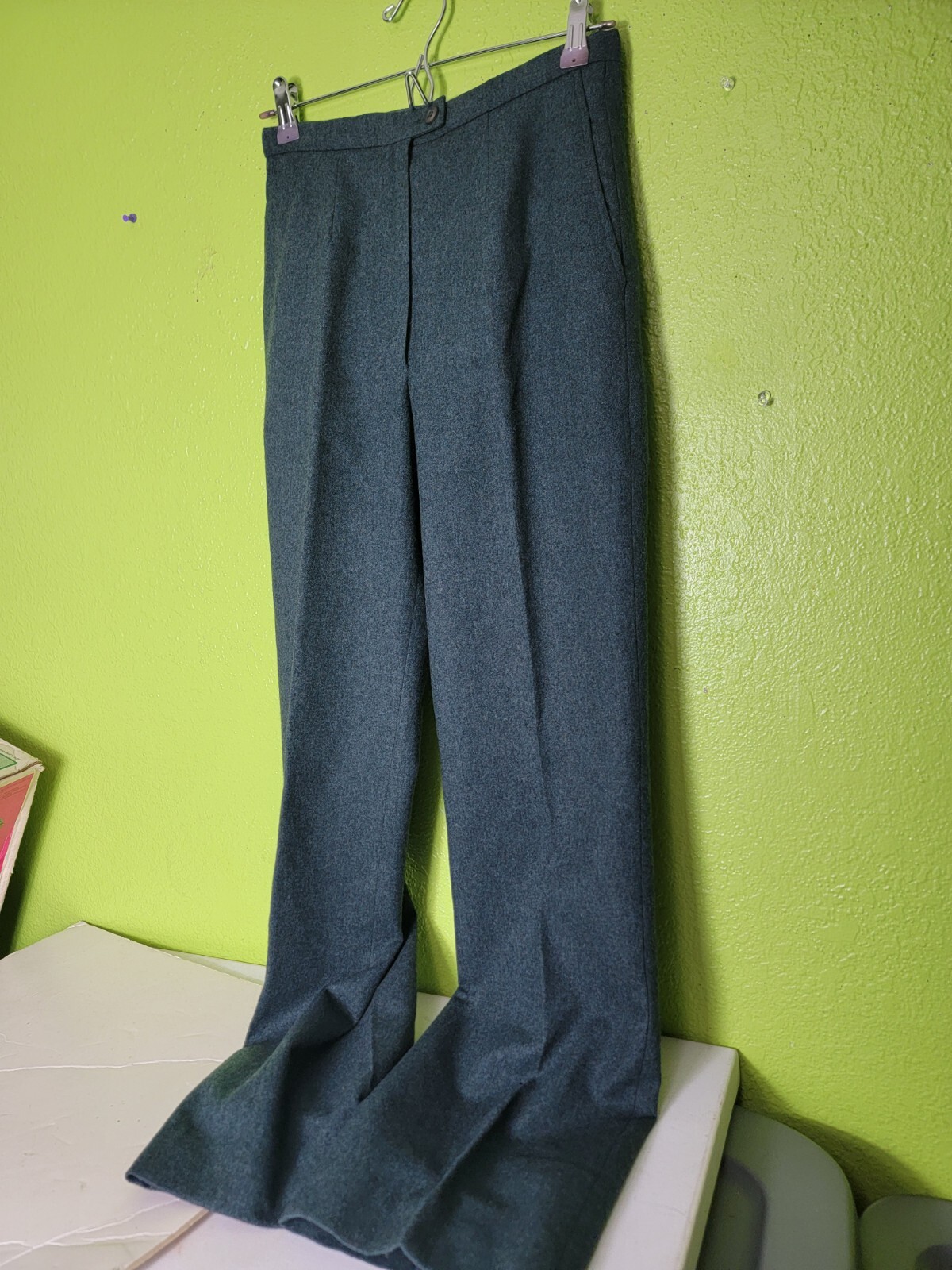 Vintage Pendleton Pure Virgin Wool Trousers Pants Made In USA 26