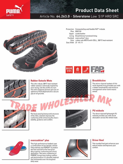 puma silverstone safety shoe