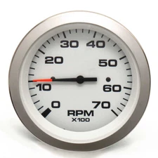 Teleflex Boat Tachometer Gauge 59737 | Lido Series 3 1/4 Inch