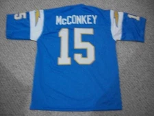 LADD McCONKEY Unsigned Custom Powder Blue LA Sewn New Football Jersey Size S-3XL