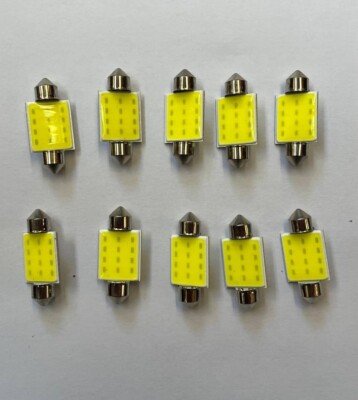 PASSEND FÜR MITSUBISHI INNENRAUM DACH, KOFFERRAUM/KOFFERRAUMBELEUCHTUNG ERSATZ FESTON COB 36MM LED