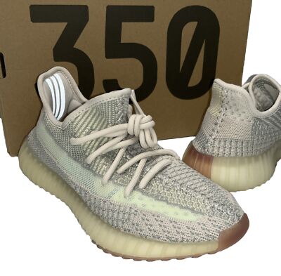 adidas Yeezy Boost 350 V2 Citrin Non Reflective Sneakers Shoes Sz Size 5.5 EUC