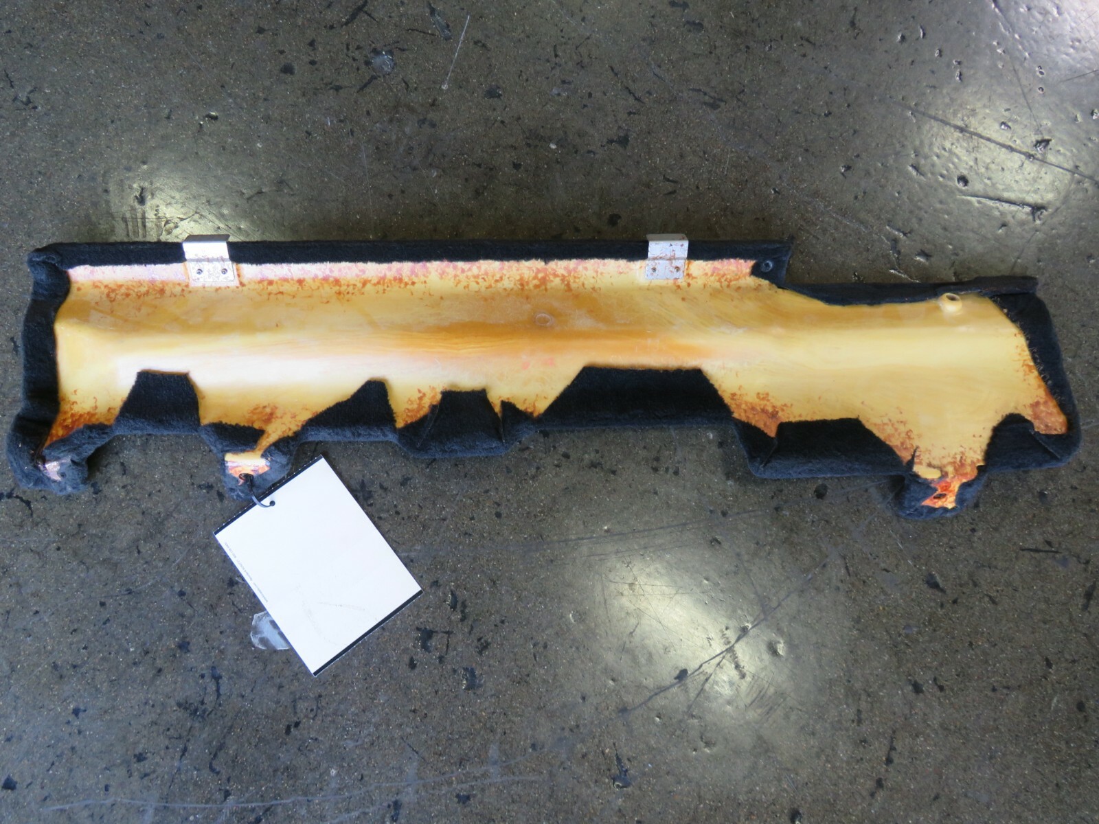 Ferrari 612 Scaglietti, LH, Left, Rear Door Sill Trim Panel, Used, P/N 67840300