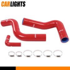 Silicone Radiator Hose Red New Fit For 1964-68 Ford Mustangcobra Shelby 289-302