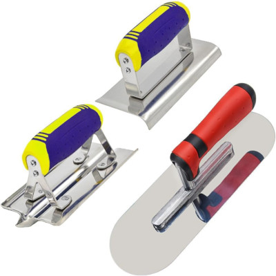Concrete Tools Set Stainless Steel Pool Trowel (11'' X 4'') plus Concrete Edger...
