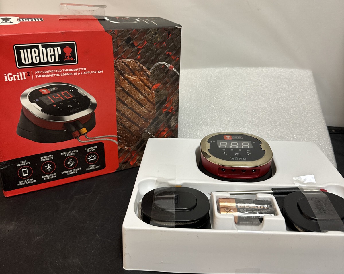 Weber iGrill Digital WiFi Bluetooth, Meat Thermometer 7203, #2163