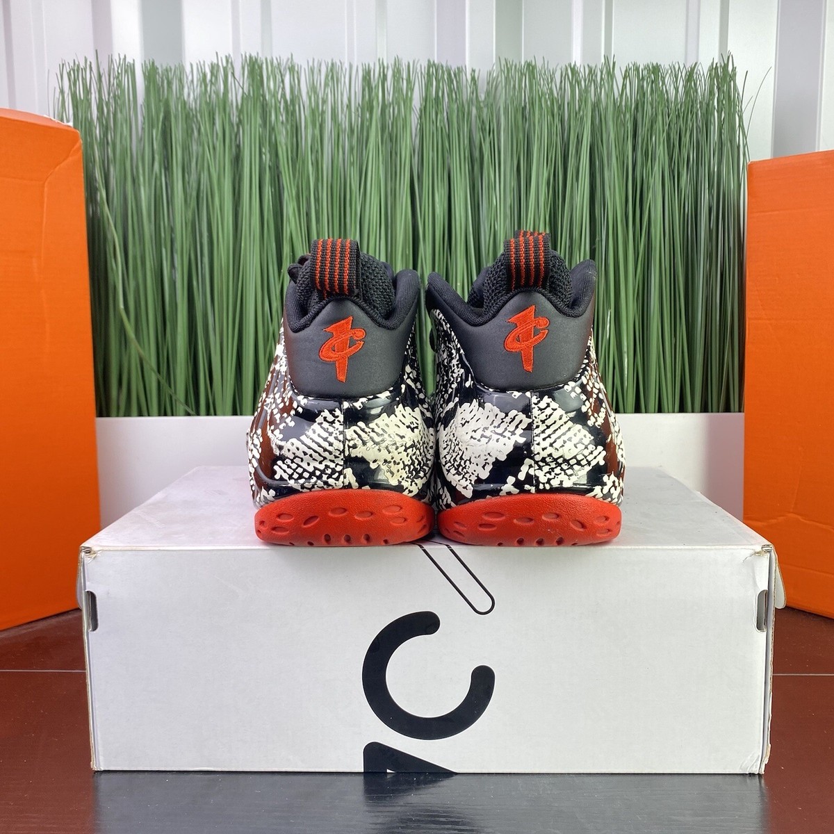 RARE Nike Air Foamposite One Albino Snakeskin Mens Shoes 