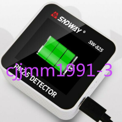 1PC SNDWAY SW-825 PM 2.5 Detector and Temperature/Humidity meter