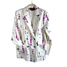 Royalty By Mauna Tie-dyed Denim Jacket