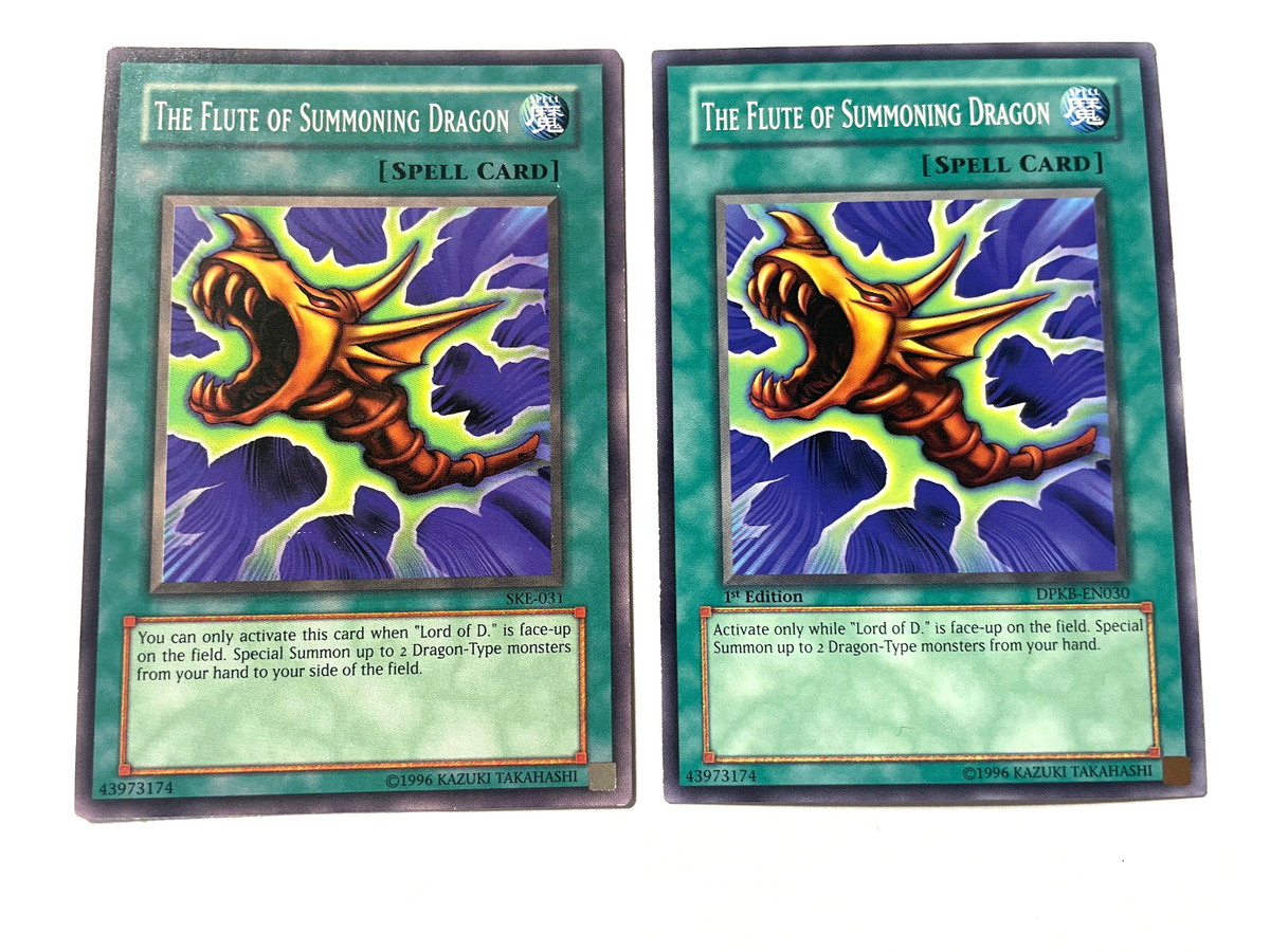 The Flute Of Summoning Dragon - SKE-031 / DPKB-EN030 - Common - NM
