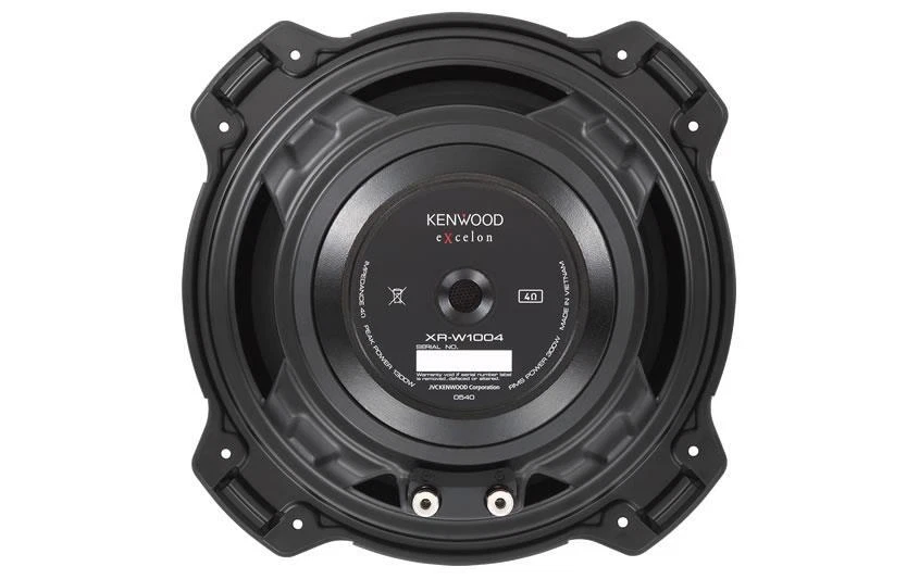 Kenwood XR-W1004 Oversized Subwoofer 10 Inch 1300W Peak Power 300W RMS Black - Image 3 of 4