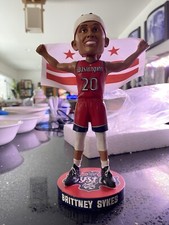 Brittney Sykes AKA Slim WNBA Bobble head Washington Mystics, In Box