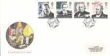 Marconi Rowland Hill Communications GB RM FDC Bath 1995 (133453)